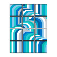 Load image into Gallery viewer, The Jonathan Adler Collection &quot;Vertigo&quot; Framed Splits Medium
