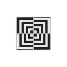 Load image into Gallery viewer, The Jonathan Adler Collection &quot;Op Art Squares&quot; Framed Splits
