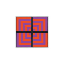 Load image into Gallery viewer, The Jonathan Adler Collection &quot;Op Art Squares&quot; Framed Splits
