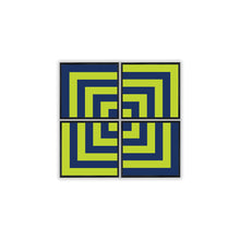 Load image into Gallery viewer, The Jonathan Adler Collection &quot;Op Art Squares&quot; Framed Splits
